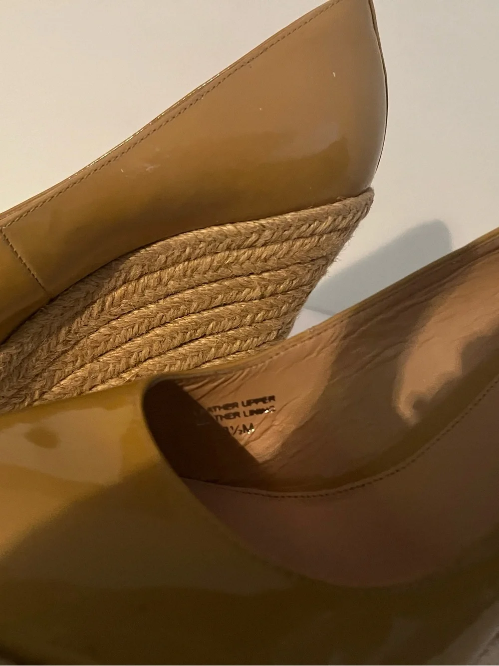 Via Spiga glossy mustard